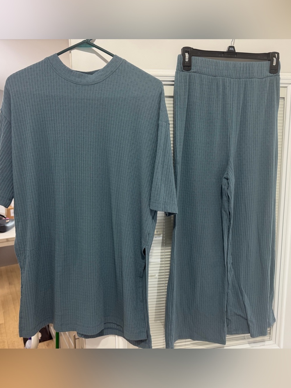Dressed in Lala Ribbed Two-Piece Set playsuit